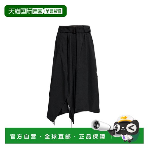 Y-3 女士半身裙 KS13360BLACK AW2026 黑色 Skirt with pockets