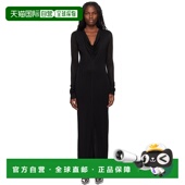 244WRD0176 女士 潮奢 1h可退 TOTÊME Draped 连衣裙 黑色 Neck