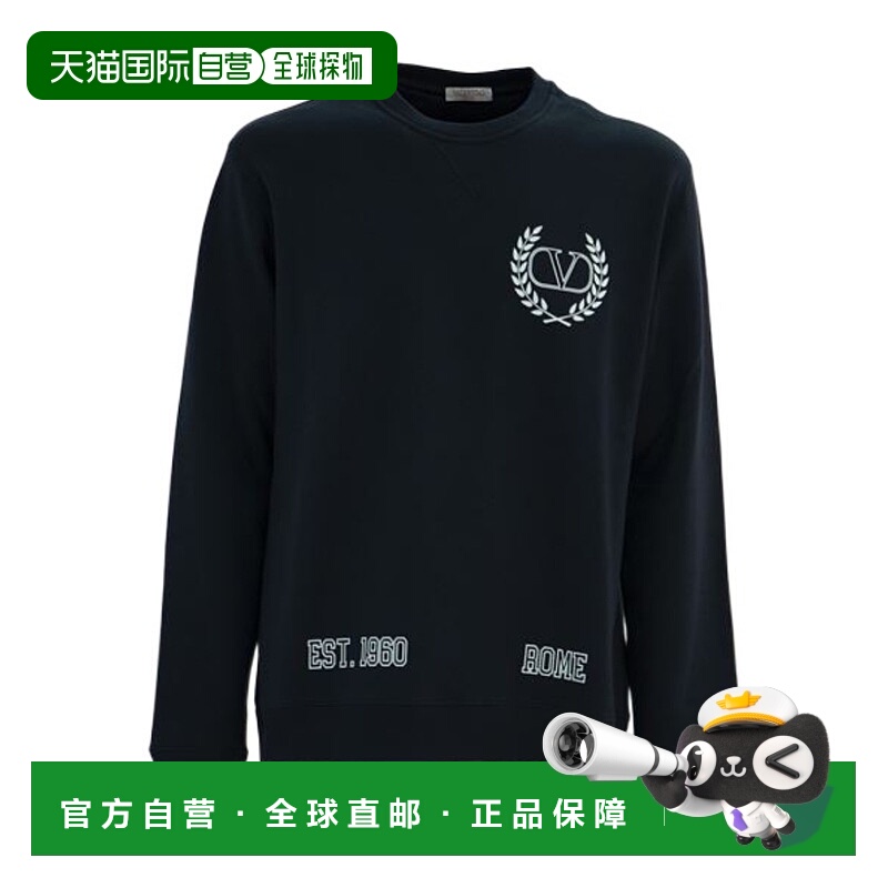 1h可退 VALENTINO 男士针织毛衣 2V3MF14M93NNB4 SS2023 黑色