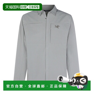 Arc'teryx 男士衬衫 X000008448HABITAT SS2026 灰色始祖鸟