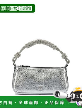 PINKO 女士斜挎包 105915A2WDZZFN AW2025 灰色 Mini Half Moon B