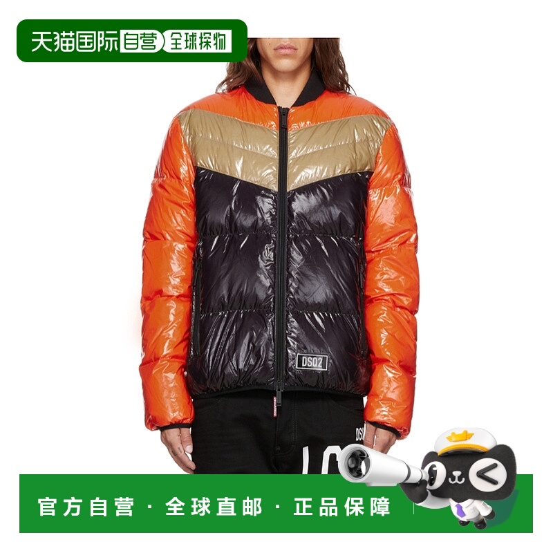 1h可退 DSQUARED2 男士外套 S74AM1278186FLAME AW2022 黑色