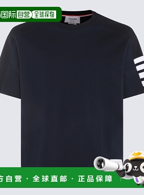 THOM BROWNE 男士T恤 MJS246A07323415-0 CO 黑色短袖男装