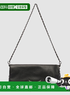 ZADIG & VOLTAIRE 女士单肩包 LWBA00001001 CO 黑色链条包
