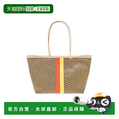 TORY BURCH 女士手提包 1787260240 SS2026 棕色 Shopper bag ‘T