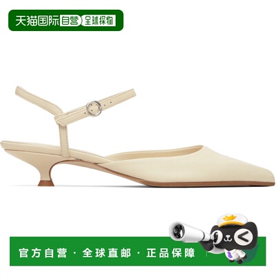aeyde 女士 灰白色 Colette Nappa Leather 中跟鞋 A11PU06710010