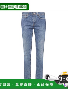 A.P.C. 男士休闲裤 CO 牛仔裤蓝色直筒裤 COZZKM09047IAI