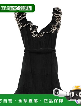 1h可退 潮奢 ZIMMERMANN 女士 黑色连衣裙 7024DC26RB