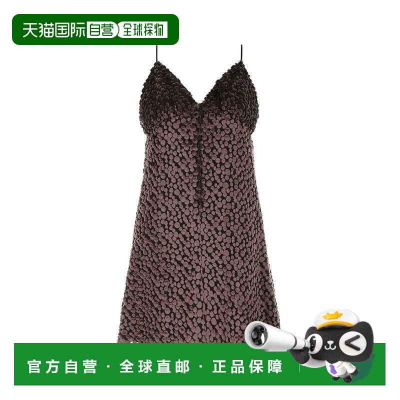 1h可退 潮奢 Saint Laurent 圣罗兰 女士 徽标连衣裙 665640Y5F69