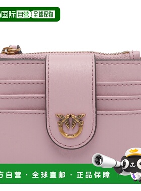 PINKO 女士钱包 103610A0F1P26Q CO 紫色 Small Smooth Leather W