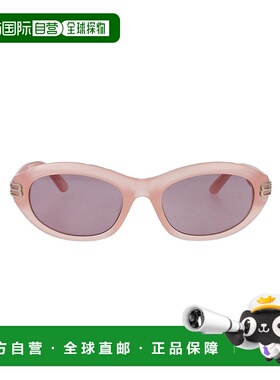 BALENCIAGA 女士太阳镜 BB0434SK003 AW2025 粉红色 Sunglasses