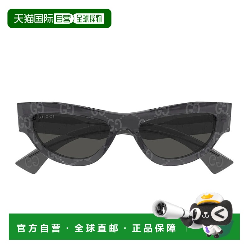 1h可退 GUCCI 女士眼镜 19625CC0A16859 AW2026 灰色 Gucci Gg183