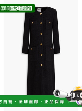 1h可退 潮奢 Sandro 女士 Donegal 花呢西装外套 SFPOU00582NOIR