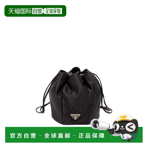 PRADA 女士手提包 1BE103AC4VOOOF0002BLACK SS2026水桶包