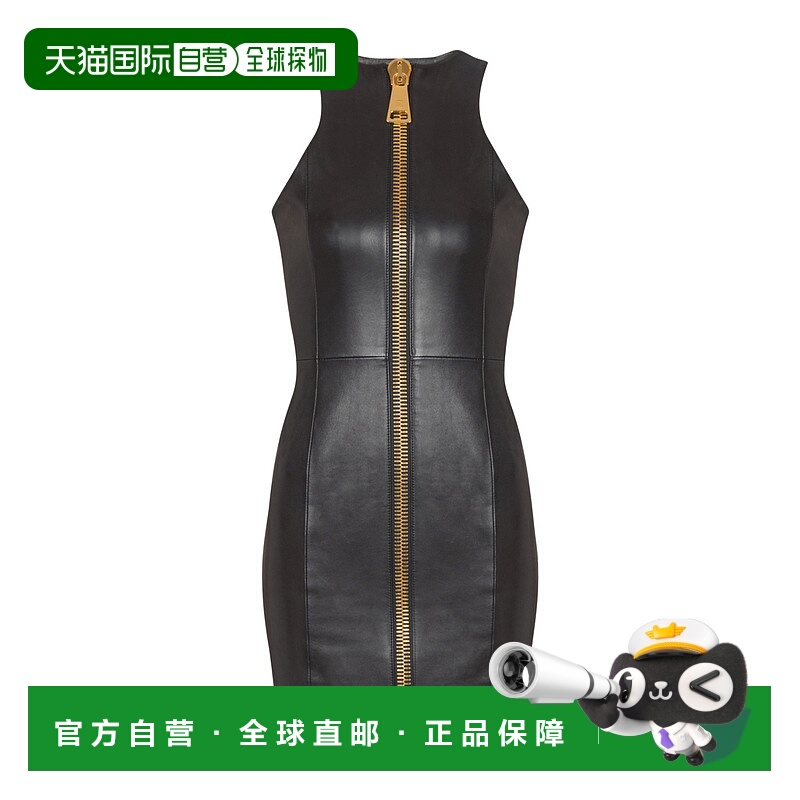 1h可退 BALMAIN 女士连衣裙 FF0R5198LD630PA AW2025 黑色 短款无