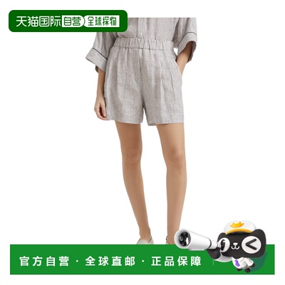 1h可退 BRUNELLO CUCINELLI 女士短裤 MP762P8959C027 AW2025亚麻