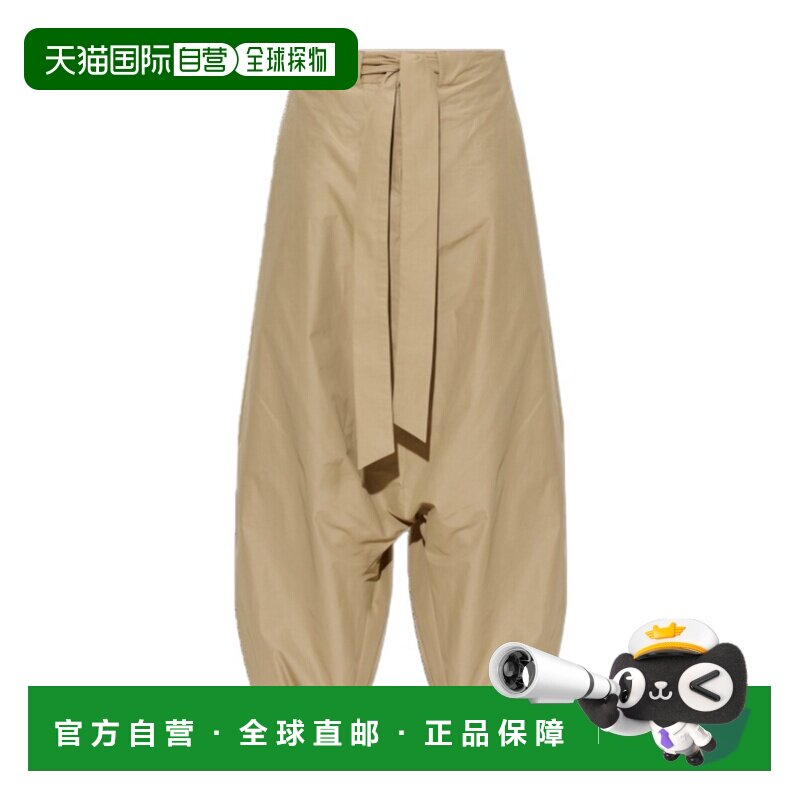 BALMAIN 女士休闲裤 GF0PR135XL900TF SS2026 花色 抽绳休闲裤
