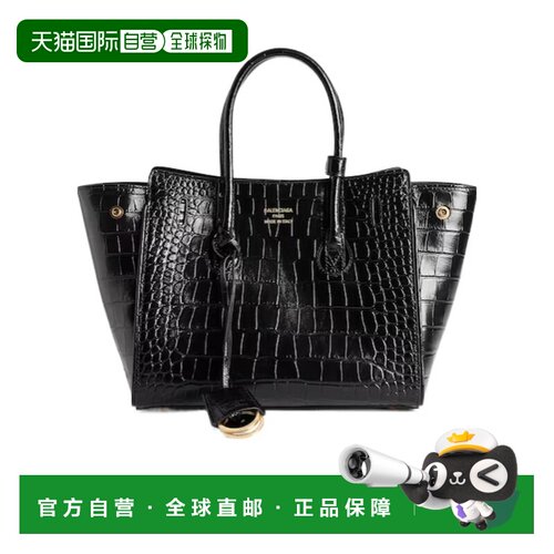 BALENCIAGA 女士手提包 8133622AB051000 AW2025 黑色单肩包