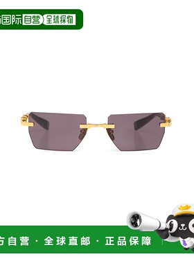 BALMAIN 男士太阳镜 BPS150E5300 SS2024 灰色 徽标太阳镜