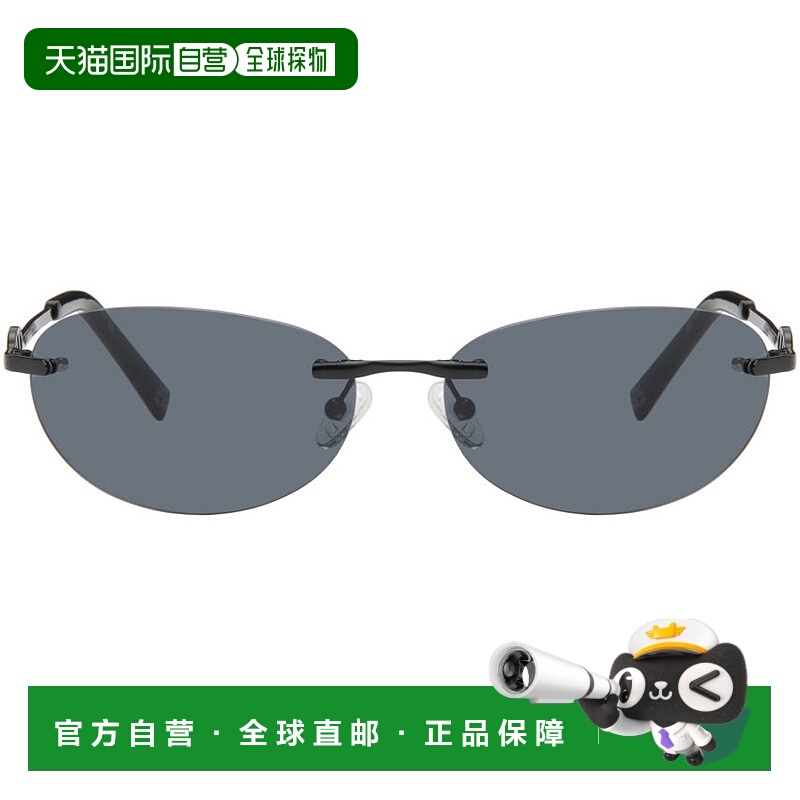 1h可退 潮奢 Le Specs 女士 黑色 Slinky 太阳镜 SLINKY
