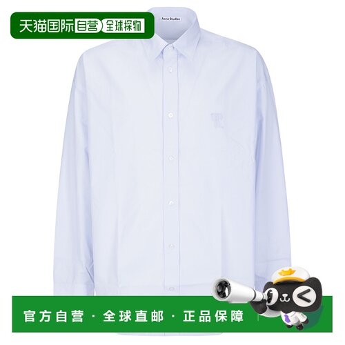 ACNE STUDIOS 男士衬衫 BB0710AQH AW2026 白色 长袖衬衫