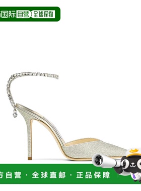 JIMMY CHOO 女士高跟鞋 SAEDA100BBGPLICR AW2025