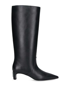 MARC JACOBS 女士靴子 2F5FBO001F15001 AW2025 黑色长筒靴女靴