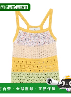 ETRO 女童针织毛衣 GW9A32X0051208MC SS2025 黄色 针织背心