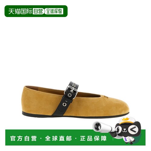 MIU MIU 女士休闲鞋 5F625E008F005F0151 SS2026 棕色单鞋