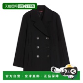 MAX 长袖 MARA 6086075106001 1h可退 黑色 女士大衣 AW2025 大衣
