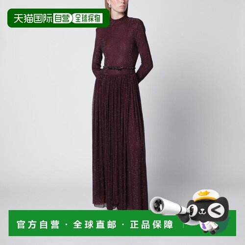 SELF-PORTRAIT 女士连衣裙 PF26139XPLBU AW2026 酒红色