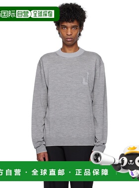 1h可退 潮奢 Jacquemus 男士 灰色 The Tricot knit 毛衣 25E255K