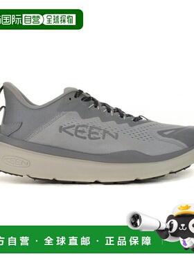 Keen 男士 WK450 合金/钢 灰色 徒步鞋 步行鞋 1028915