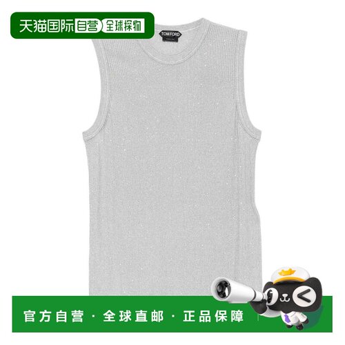 TOM FORD 女士背心吊带 TSK389YAE009TAA SS2026 银色