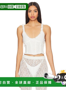 1h可退 潮奢 Danielle Guizio 女士 Soler 束腰上衣 R24115背心