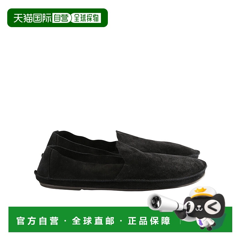 1h可退 THE ROW 男士休闲鞋 F2102L305BLK AW2025 黑色 圆头乐福