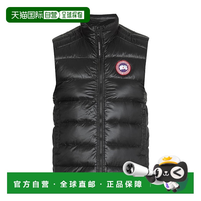 CANADA GOOSE 男士羽绒服 2229M61 SS2025 黑色 CROFTON 马甲式羽