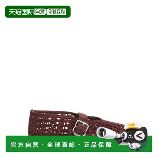 镭射切割绒面革芭蕾舞鞋 1h可退 女士 Alaia AA3A029C0H53 潮奢