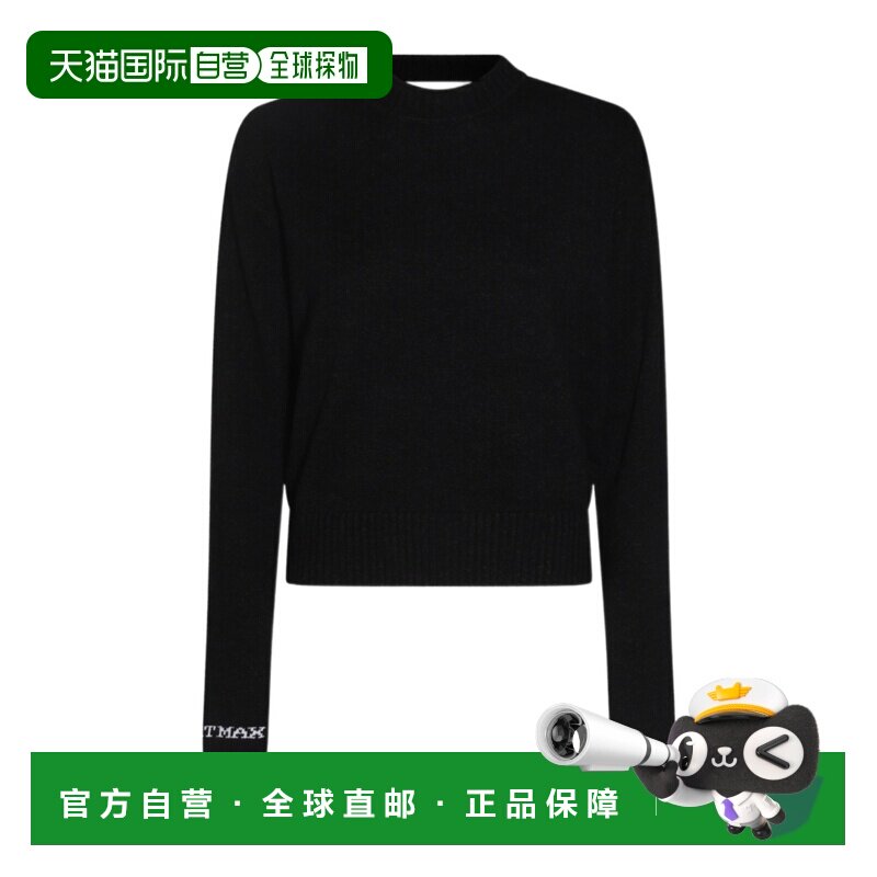 SPORTMAX 女士针织毛衣 2366024206015 AW2024 黑色 长袖毛衣羊绒图片