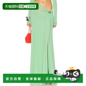 潮奢 半身裙 Rabanne 剪口长款 25AJJU080VI0191 女士 1h可退