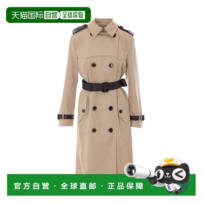 BURBERRY 女士风衣 8126448A2151 SS2026 浅棕色 Beige gabardine