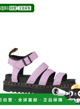 1h可退 潮奢 Dr. Martens 马丁大夫 女士 凉鞋 purple紫色 舒适时