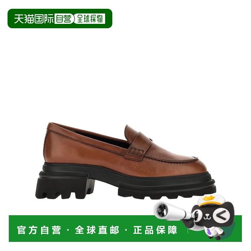 1h可退 HOGAN 女士休闲鞋 HXW6740FM5IKXTS003 AW2025 棕色