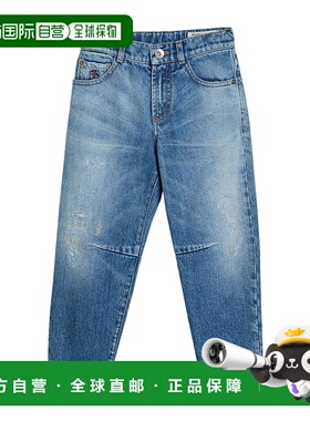 BRUNELLO CUCINELLI 男童牛仔裤 B241PD316BC920R4