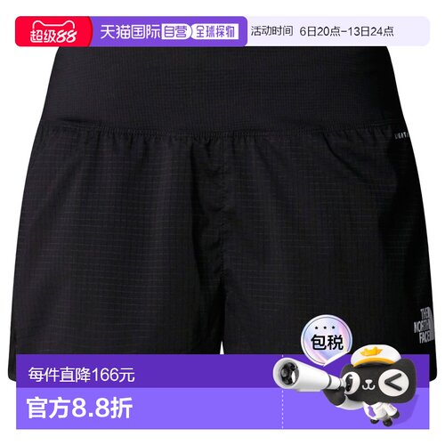 THE NORTH FACE 女士短裤 1124184BLACK CO 黑色
