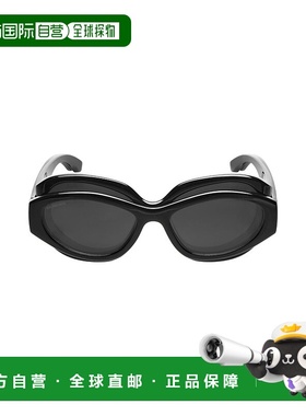 BALENCIAGA 女士太阳镜 837798T00071054 AW2025 黑色