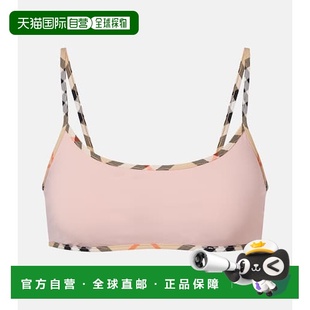潮奢 格纹比基尼上装 Burberry 女士 巴宝莉 1h可退