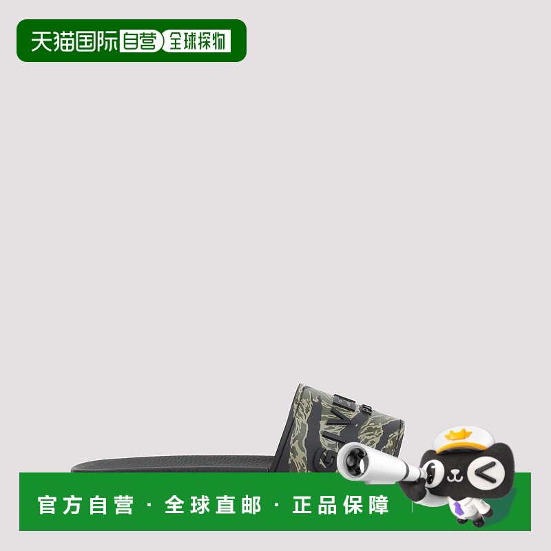 1h可退 GIVENCHY 男士凉鞋 BH301TH1UU016 SS2025 黑色 露趾拖鞋