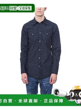 DSQUARED2 男士衬衫 AW2018长袖 DL099845653001SBLU男装