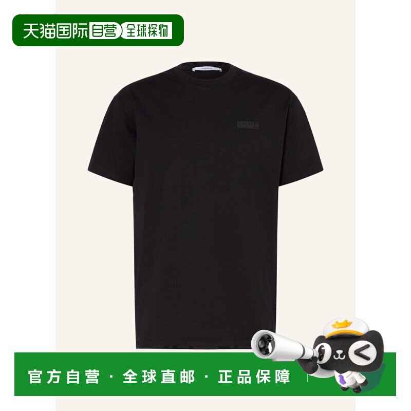 1h可退 GIVENCHY 男士T恤 100306898613000 CO 黑色 T-shirt